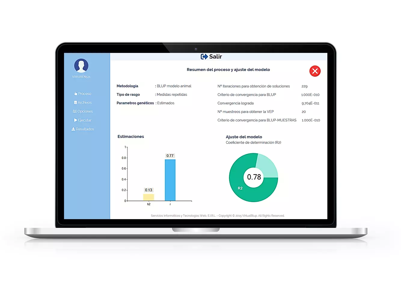 software evaluacion gentica